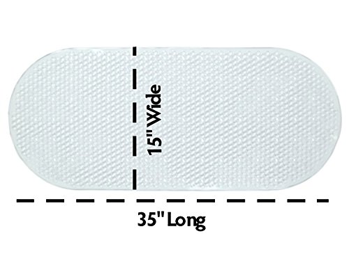 Bubble Bath Mat – Clear - 3
