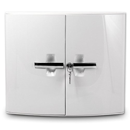 Medizinschrank – Medikamentenschrank – Arzneischrank 2-türig mit Magnet - 2