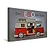Produktbild Premium Textil-Leinwand 45 cm x 30 cm quer, Ein Motiv aus dem Kalender Der LEGO VW Bully | Wandbild, Bild auf Keilrahmen, Fertigbild auf echter Leinwand, Leinwanddruck (CALVENDO Mobilitaet)