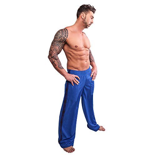 Fitnesshose S9, Sporthose f. Fitness- u. Krafttraining / Farbe: blau / Damen, Herren