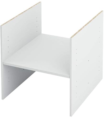 Ikea Kallax Einsatz Mit 2 Schubladen, 33 X 33 Cm [weiß Gebeizte Eichenholz-Optik