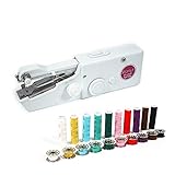 Starlyf Fast Sew - Machine à Coudre sans Fil Easy Retouche + Kit Bobines 20 pcs - Pratique et Portable Easy Retouche Permet de Coudre Facilement et Rapidement