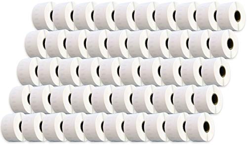 Cartridges Kingdom 50 x 99012 (36mm x 89mm) Papier Étiquettes (260 étiquettes par rouleau) compatible pour Dymo LabelWriter & Seiko Smart Imprimantes d'Etiquettes
