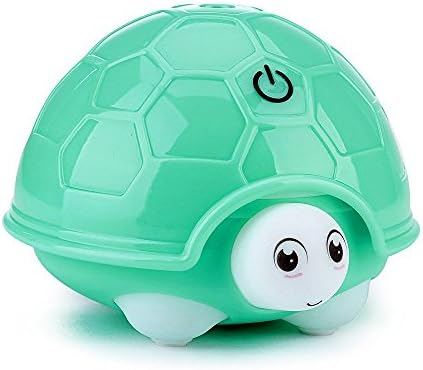 Yuxsky USB Humidifier Ultrasonic Aroma Humidifier Portable Cartoon Tortoise Shape 160ml Aromatherapy Diffuser with 7 Color Changing LED Lamps (USB Cable)（green）