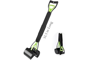 Ceasyde Grande Pelle à déjections Canines de 80 cm avec poignée Extra Longue et Pliable