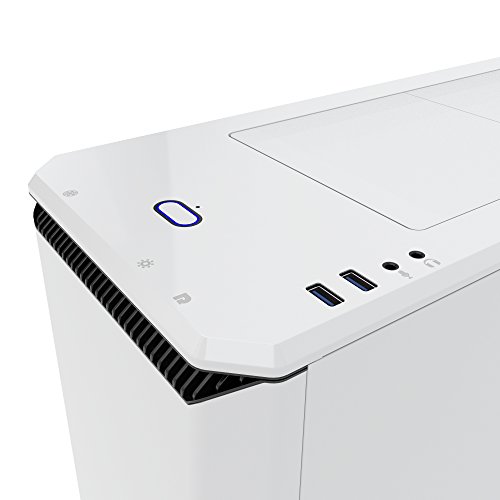 Phanteks Midi-Tower PC-Caja P400S Blanco 2 vorinstallierte Ventilador  para AIO Wasserk  hlung geeig