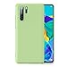 Produktbild SOOCX TPU-Silikonhülle für Huawei P30 Pro, weiche, Flexible Gummi-Schutzhülle Silikon-Vollschutz-Handy-Ersatzhülle Gel-Gummi-Stoßfänger-Schutzhülle für Huawei P30 Pro (Color : Green)