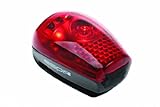 RSP Silicone 3 LED Rear Light with Reflector - Red