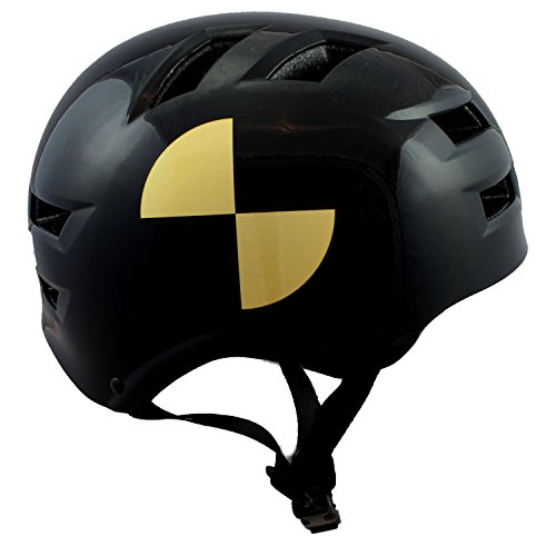 Skullcap® BMX Helm ☢ Skaterhelm ☢ Fahrradhelm ☢, Herren | Damen | Jungs & Kinderhelm, schwarz matt & glänzend - 8