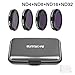 Price comparison product image 6 in1 CPL Drone Lens Filter Kit for DJI Mavic 2 Zoom Quadcopter,Includes Multi-Coated ND4 ND8 ND16 ND32 MCUV HD Lens Filter Set for DJI Mavic 2 Zoom Drone