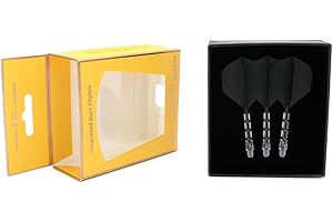 CUESOUL ROST T19 Asta e Aletta per Freccette Integrate, Forma Standard, Set da 3