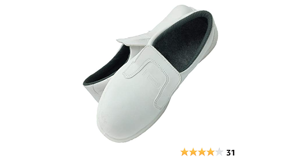 Scarpa Antinfortunistica Bianca Unisex Made in Italy Sanitaria Ristorante  Senza Lacci Mocassino da Lavoro Uomo Donna Suola in Microfibra inodore :  Amazon.it: Scarpe e borse