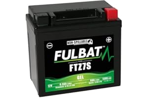 Greenstar Tashima - FTZ7S - Batterie Moto 12 V, lead acid agm, Pour Scooter