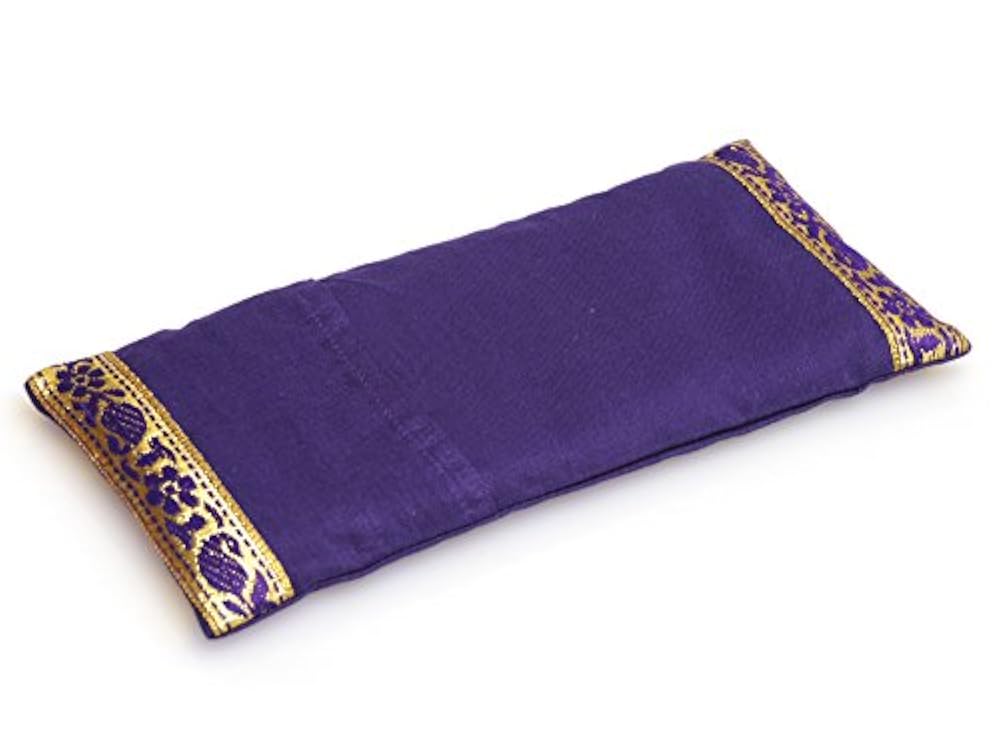 Yogishop Augenkissen lakshmi's choice violet gold