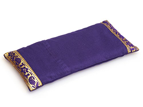Yogishop Augenkissen lakshmi's choice violet gold