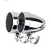Produktbild AIJICHE S3 3"50W MP3 Musik Player Audio Motorrad Bluetooth-Lautsprecher Wasserdichte tragbare Stereoanlage mit UKW-Radio-Tuner