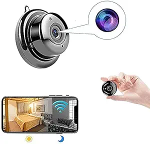 AUSHAPremium WiFi Camera,Portable HD Nanny Cam with Night Vision, Home Security Cameras for Indoor/Outdoor Use