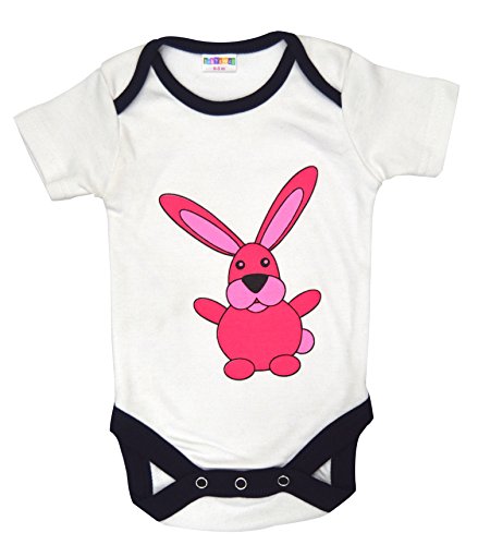 babyswag Summer Romper for Boys & Girls 3 to 6 Months, White (9 to 12 Months)