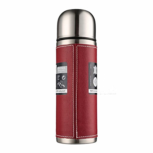 Emsa SENATOR CLASS Thermos 502434 in acciaio INOX, 0,5 L, colore Rosso