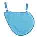 Baby Pram Stroller Hanging Mesh Net Bag 35 x 30cm (Blue)