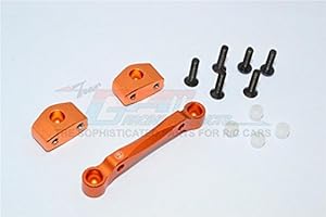 G.P.M. HPI Sport 3 Flux Aluminum Front Arm Bulk - 1 Set Orange