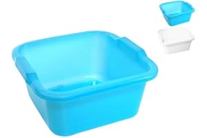 Stefanplast Bacinella Quadra in polietilene, 34 cm, 11 L, colori assortiti