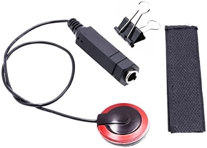 KITARA KITARA Piezo Contact Microphone Pickup Double-Sided Tape For Guitar/Violin/Banjo/Ukulele/Mandolin/OUD/Viola+4 picks
