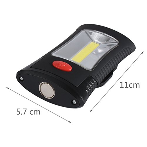 Arbeitslicht,NuoYo COB Handsfree LED Werkstattleuchte Worklight,280 Lumen,3W Power,Starker Magnet adsorption - 2