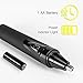 Ear Nose Trimmer, BESTOPE Electric Ear and Nose Hair Clipper with Water Resistant Stainless Steel Rotation Blade for Men and Women Hair Groomer, Power Indictor Light, Battery-Operated