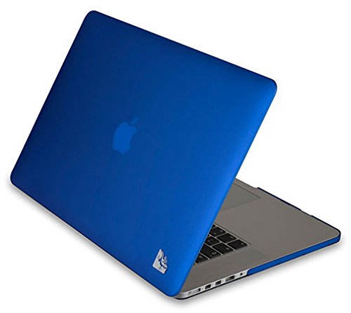 Gecko Macbook Pro Retina 15" Clip On Case - Blau - trendige Farben / perfekter Schutz in der Farbe blau / blue geeignet für MacBook Pro Retina 15,4" (Typ A1398)