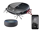 Miele Scout RX2 Home Vision Saugroboter (für jeden Boden, Staubsauger Roboter mit App-Steuerung, bis 2h-Akkulaufzeit, Roboterstaubsauger inkl. Smart Navigation) schwarz grau