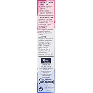 Veet Armpit Strips & Bikini, 1 Pack (16 Strips + 4 Wipes) - Image 3