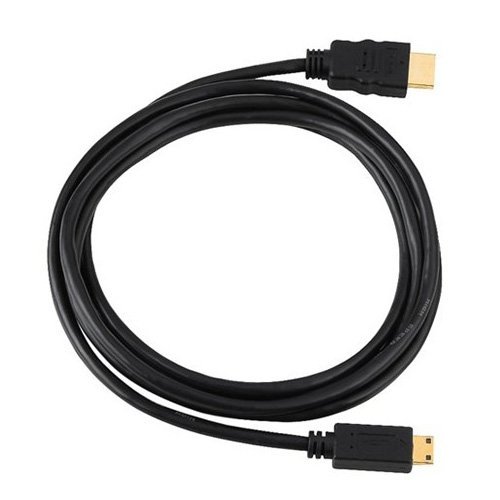 TOOGOO(R) Gold Plattiert HDMI auf HDMI Mini Kabel, 1,83 m / 6 Fuss - 2