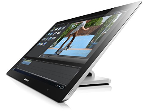 Lenovo A740 68,58 cm (27 Zoll) QHD LED All-In-One Desktop-PC (Intel Core i7-4558U, 3,3GHz, 8GB RAM, Hybrid 1TB HDD + 8GB SSHD, NVIDIA GeForce GTX 840A/2GB, Touchscreen, Win 8.1) silber - 3