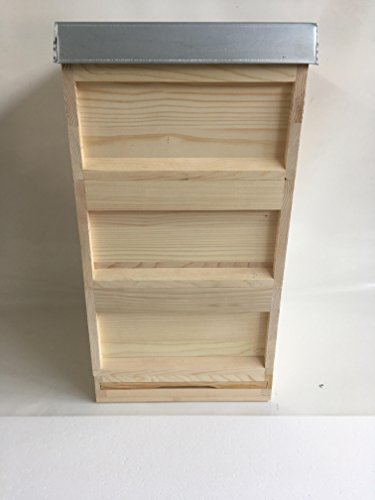 DNM Beute Dr.Liebig 10 Waben, Bienenbeute,Bienenkasten MIT 30 Rähmchen,gedrahtet,geöst,Imkereibedarf