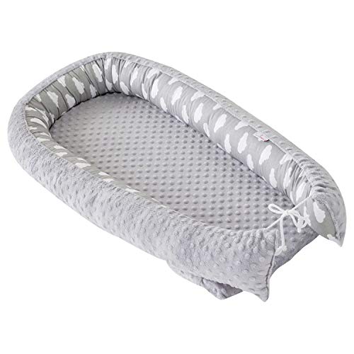 Babysom - Cocon Réducteur de Lit | Nid d'Ange Bébé - Réversible - Déhoussable - Garanti 2 Ans