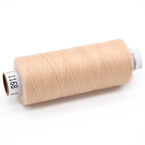 Universal Nähgarn Troja, 500 m, 100 % Polyester, teint / beige