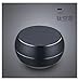 Price comparison product image BABYQUEEN Wireless Bluetooth Speaker Mobile Mini Portable USB Car Stereo Subwoofer 80mm Titanium Empty Gray