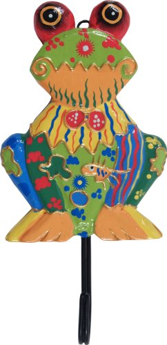 Bunter Holzkleiderhaken – Frosch / Kleiderhaken / Kinder - 2