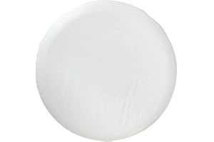 ‎COMILY PLUS+ Comily Plus+ 18Inch Universale Reserveradabdeckung: Die Reifencover passt für 32.8"-33.6"(82-84cm) in Durchmesser,rein weiß.