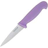 Hygiplas Paring Knife 8.3 cm/3.5 inch, Purple, Weight 29 g - Colour Coded Purple for Sensitive Items Fruit, Vegetable, Herbs