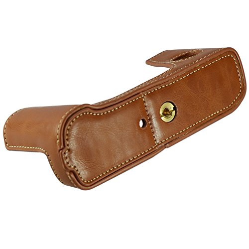 First2savvv XJPT-XPRO2-D09G10 Gehäusehälfte präzise Passform PU-Leder Kameratasche Fall Tasche Cover für Fujifilm X-Pro2 . XPro2 mit SD-Kartenleser - 4