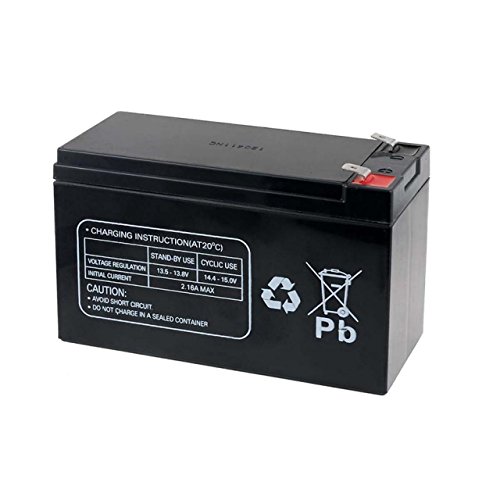 Premium Powery Ersatzakku für USV APC Back-UPS CS 350, Lead-Acid, 12V