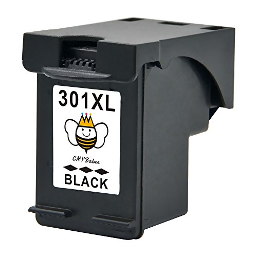 CMYBabee hohe Ausbeute Ersatz f¨¹r HP tintenpatronen 301 XL (CH561EE CH562EE CH563EE CH564EE) druckerpatronen 301XL Combo Set Kompatibel f¨¹r HP Deskjet 2540 2542 2544 1015a 1510 3050A Envy 4500 4502 4504 4505 4507 5530 5532 Drucker Multi-Pack (1*Schwarz, 1*Tri-Farbe) - 4