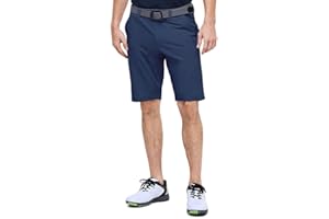 Outdoor Ventures Men's Golf Shorts Dry Fit, 11" Lightweight Quick Dry Golf Stretch Bermuda Shorts Performance Casual Shorts with Pockets for Golf Travelling and Working