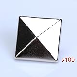 Ideal für die Dekoration der Taschen, Gürtel, Lederarmbänder, Schuhe usw.