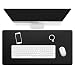 Produktbild MoKo Computer Desk Mat - PU Large Extended Gaming Mouse Pad, Non-Slip Keyboard Mouse Mat, Waterproof Office Writing Desk Pad Protector, 31.5 x 15.7 x 0.08 inch - Double Side Black/Black
