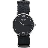 Paper-Ship Classic - Herrenuhr Analog Quarzwerk mit Nylon Armband CWBNG-18