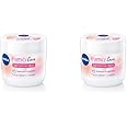 NIVEA Almond, Family Care Sensitive Moisturising Cream, Body Cream for Dry Skin, Sensitive Skin Moisturiser with Natural Almond Oil, Suitable for the Whole Family, 450 ml (Pack of 2)