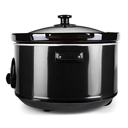 Klarstein Bristol 65 Schon-Garer Slow Cooker (6.5 Liter, 300W Heizelement, Edelstahl-Außentopf, herausnehmbarer Keramik-Innentopf, Warmhaltefunktion) schwarz - 2